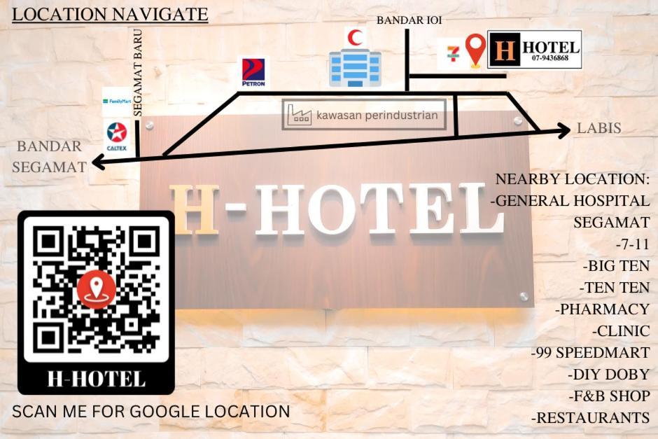 เอช โฮเต็ล Hotel เซอกามัต ภายนอก รูปภาพ